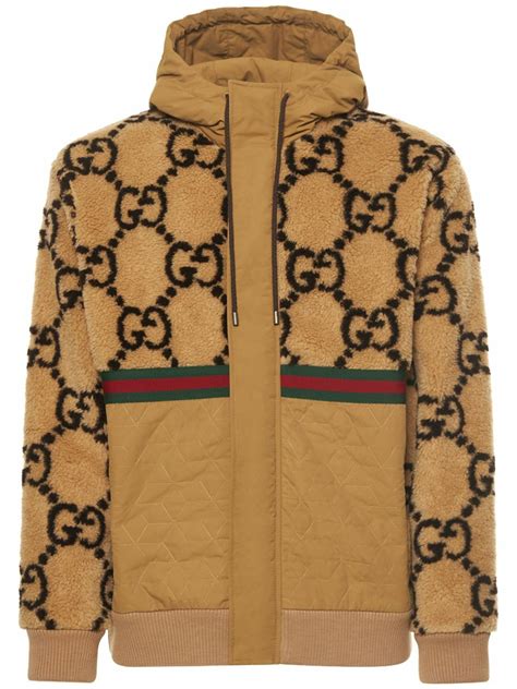 gucci fur hoodie|Gucci hoodie celebrity.